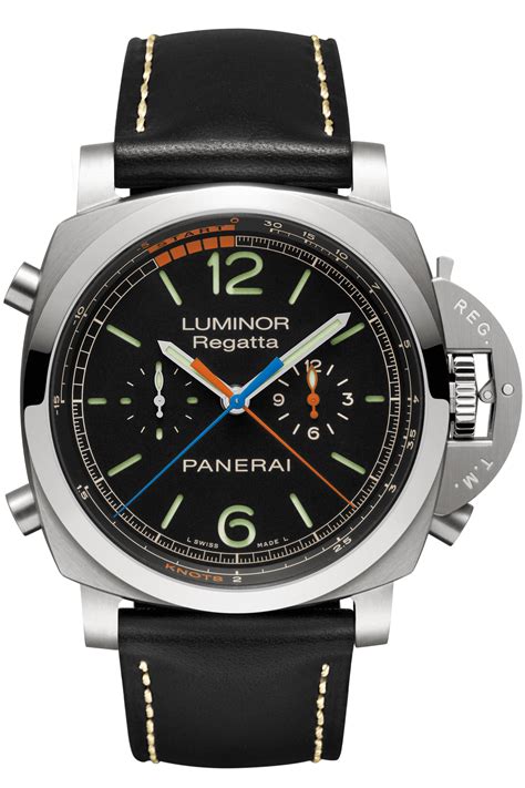 panerai regatta black|Panerai luminor chrono daylight.